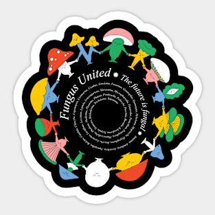 Fungus United II Sticker